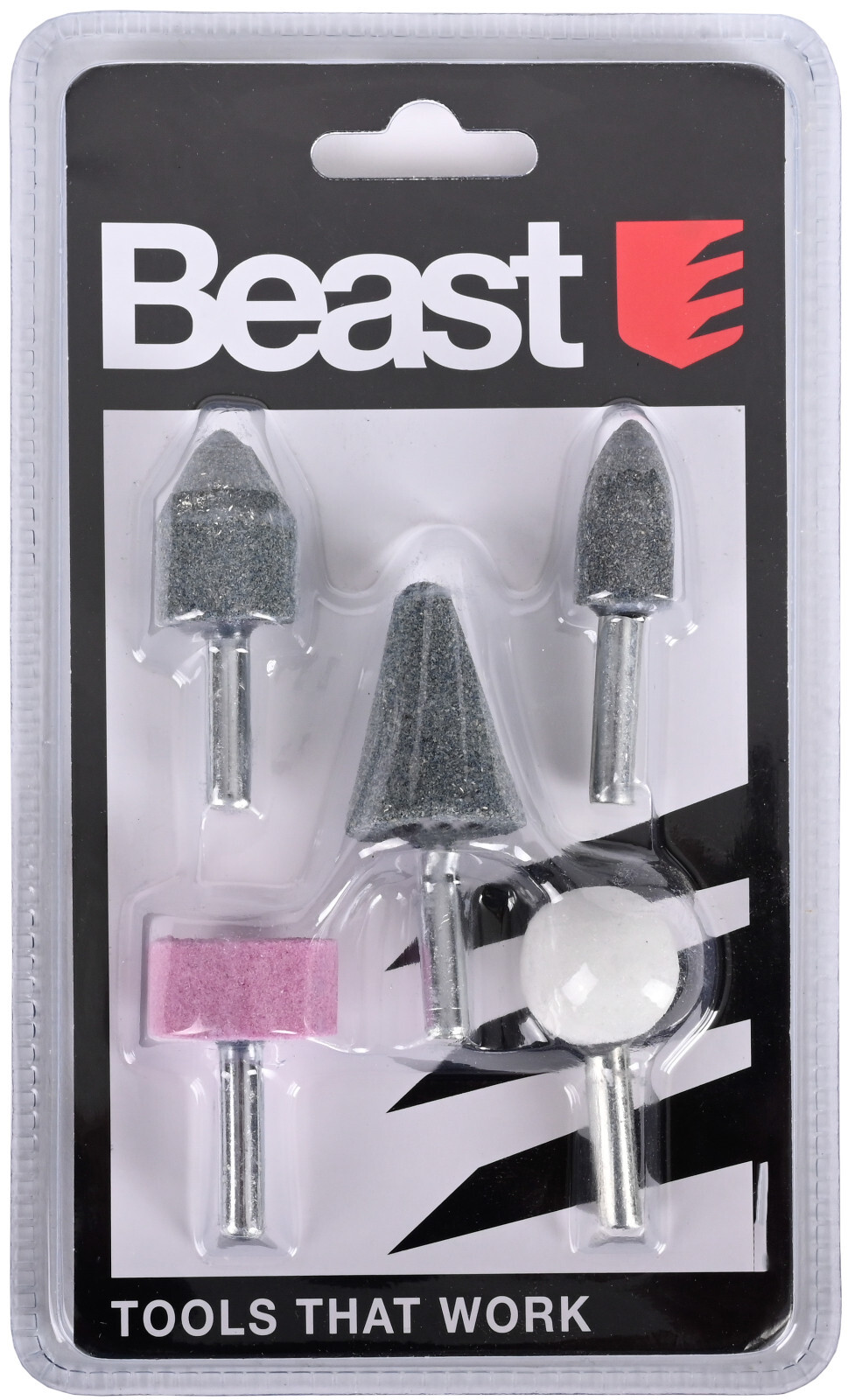 5 teiliges Set Schleifkörper Schleifstifte Multitool Akkuschrauber Rund Kegel