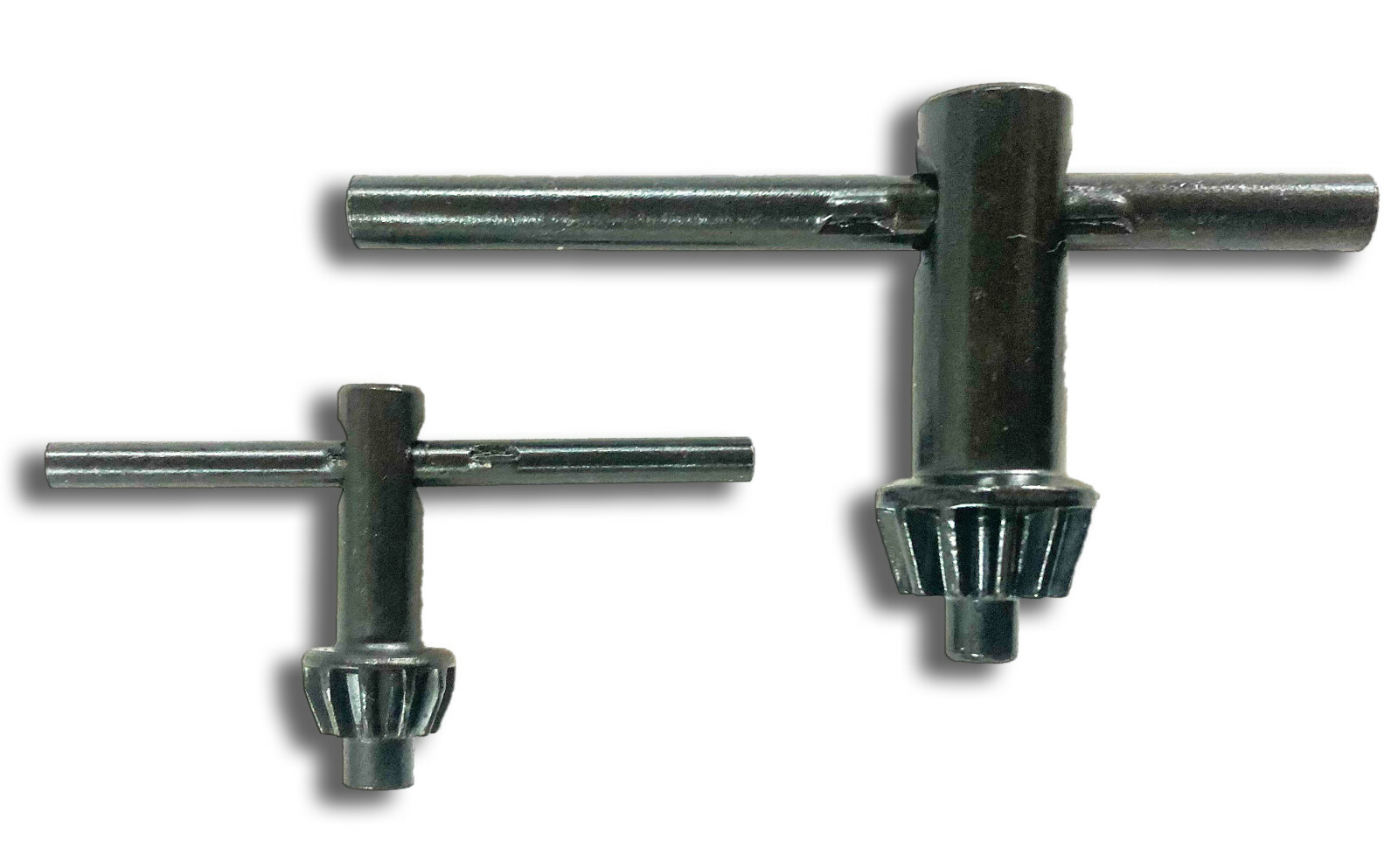2 Bohrfutterschlüssel Zahnkranzbohrfutter 10mm + 13mm Bohrmaschinen Schlüssel